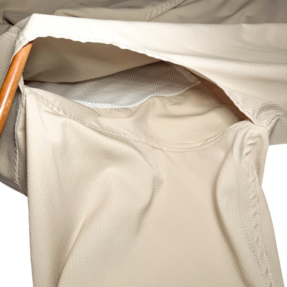 Columbia Mens Omni-Shade Ripstop Fishing Vented Shirt Beige 4XT Tall Long Sleeve - Picture 7 of 8